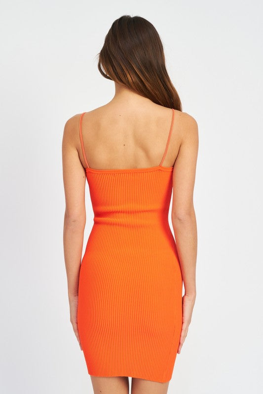 Lillian Spaghetti Strap Bodycon Mini Dress Lillian Spaghetti Strap Bodycon Mini Dress