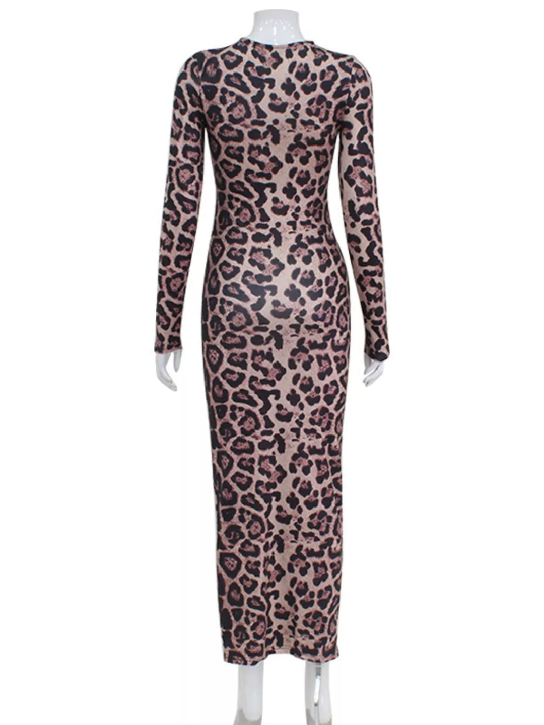 Leopard Print Bodycon Midi Dress Leopard Print Bodycon Midi Dress