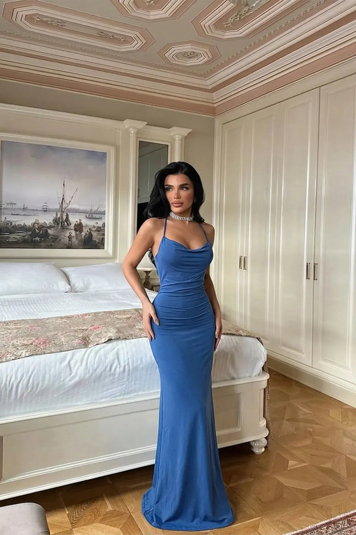 Alanna Body Contouring Maxi Dress
