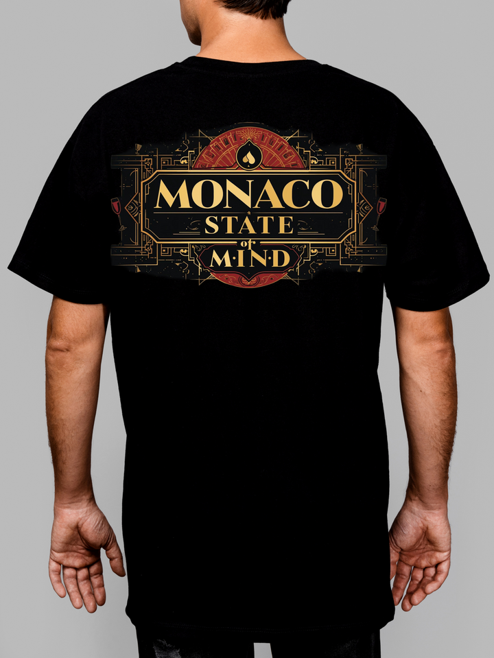 Monaco State of Mind T-Shirt | Oversized Heavyweight Luxe Tee