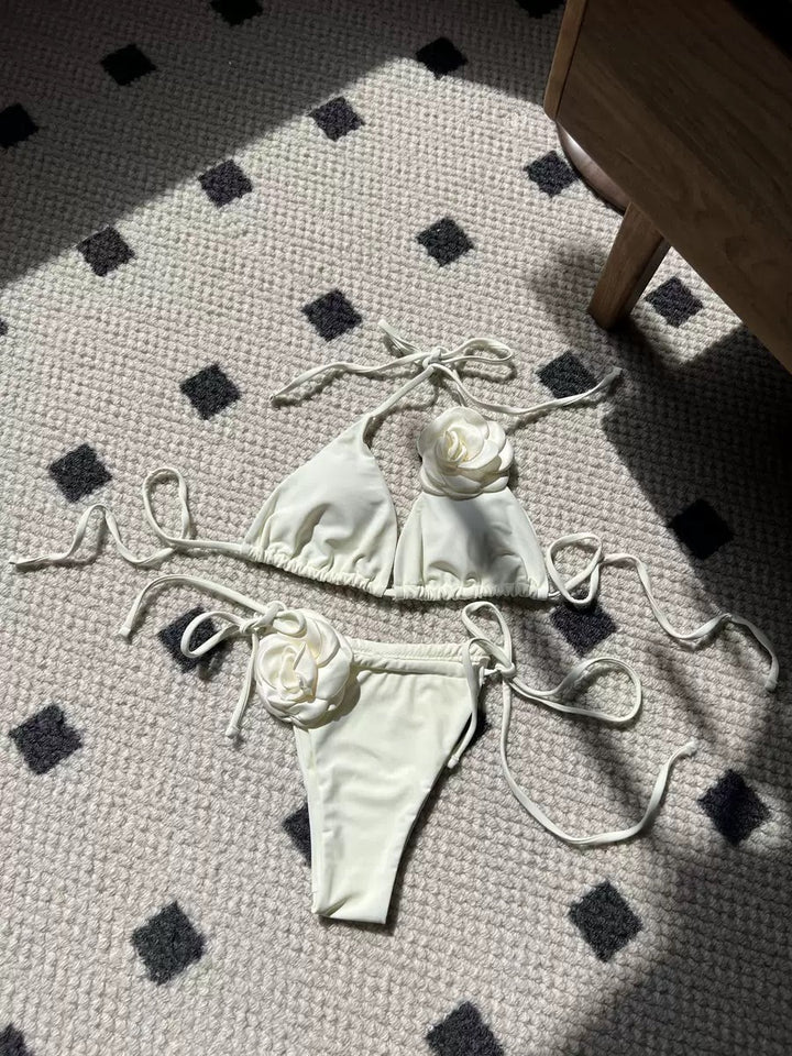 Isla Rosette Triangle Bikini Set