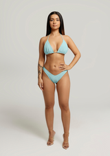 Angela-Simmons-Swimsuit-Collection-Trending-Womens-Luxury-Baby-Blue-Glitter-Triangle-String-Bikini-Top-Swimsuit|Vanity-Couture